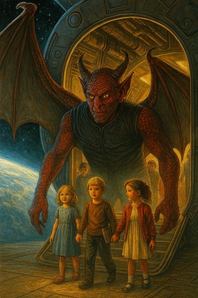Arthur C. Clarke'o „Vaikystės pabaiga“: Kai auksinis amžius tampa paauksuotu narvu